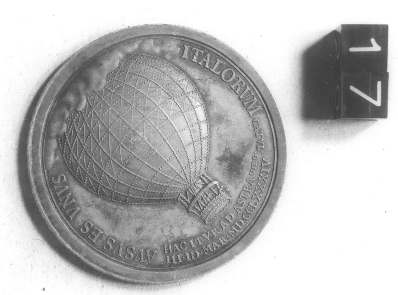 medaglia di Guillemard Anton (ultimo quarto sec. XVIII d.C)