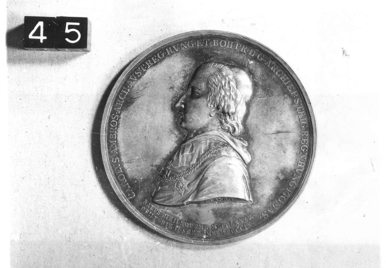 medaglia di Lang Josef Nikolaus (inizio sec. XIX d.C)