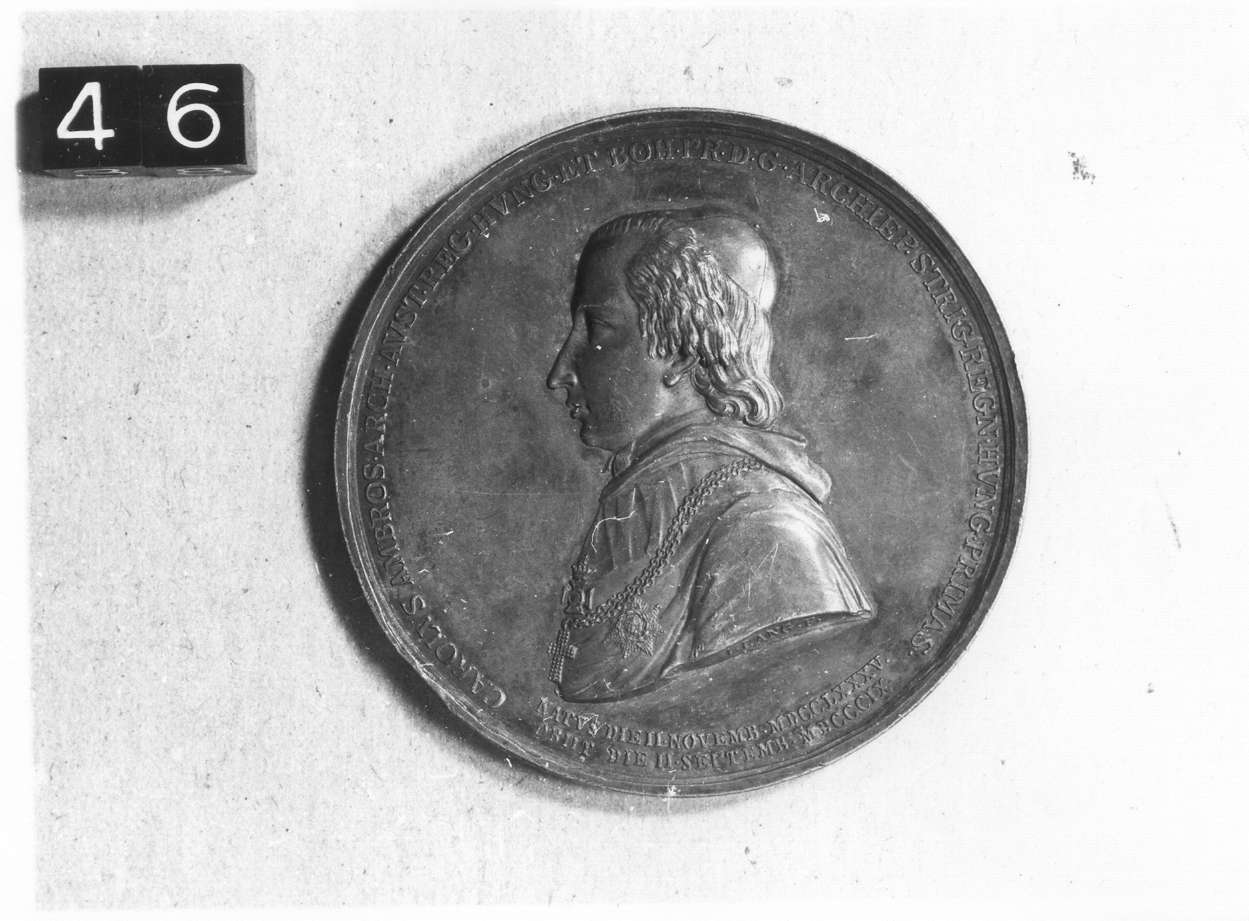 medaglia di Lang Josef Nikolaus (inizio sec. XIX d.C)
