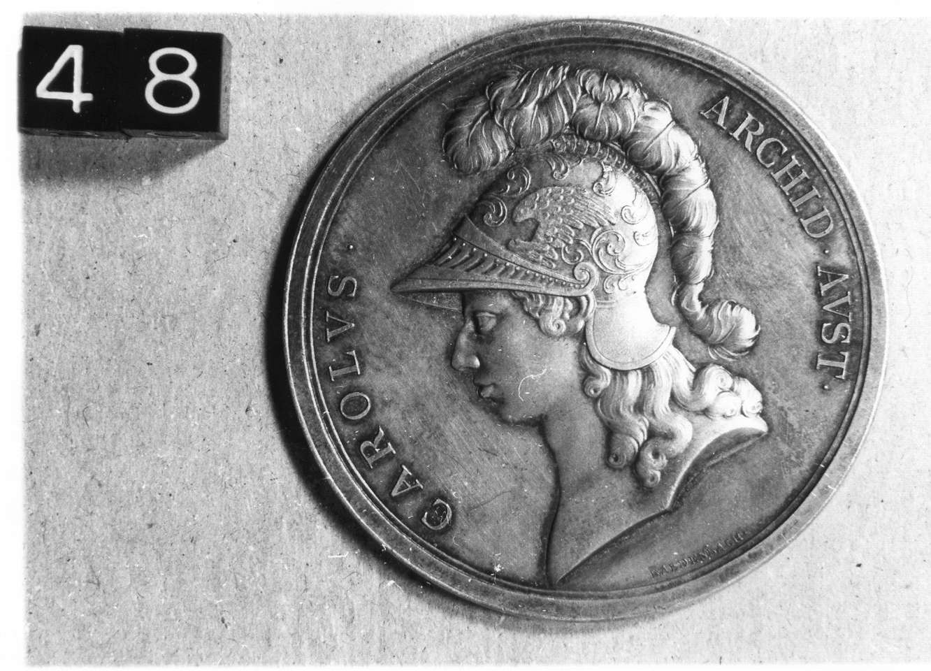 medaglia di Baldenbach Peter (fine sec. XVIII d.C)