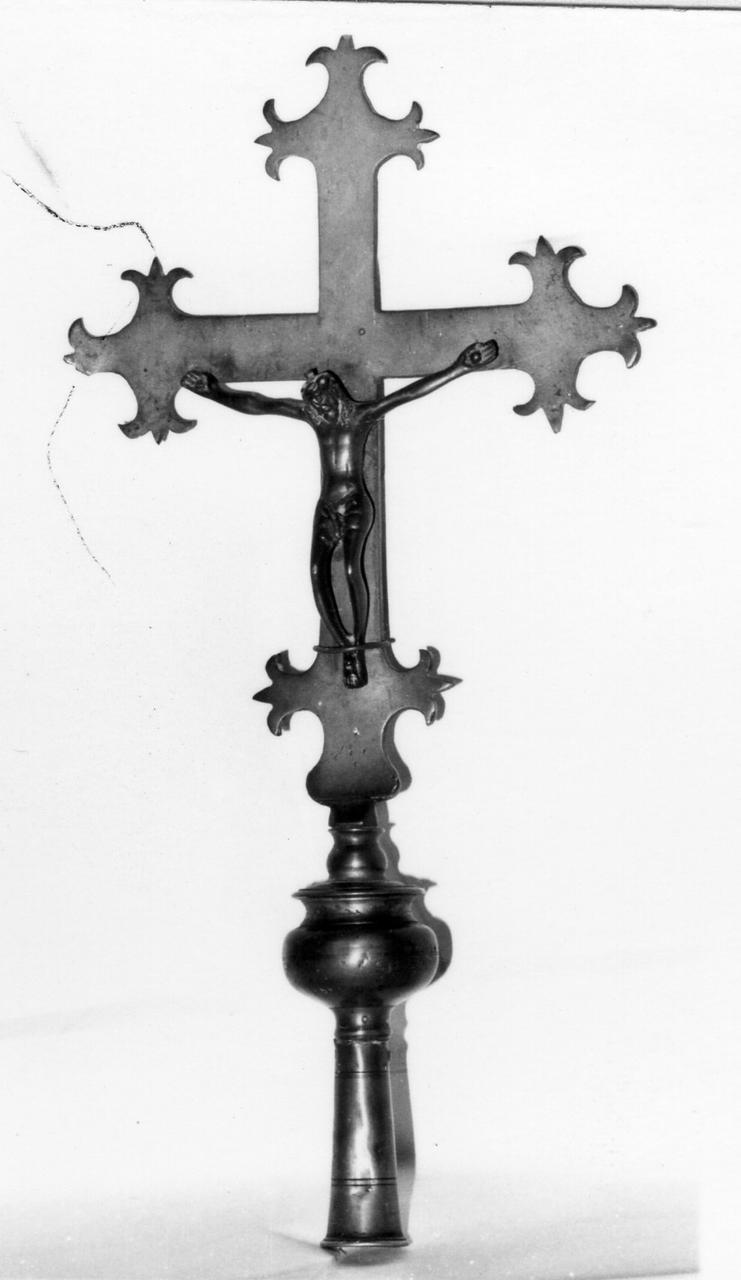 croce processionale - bottega reggiana (sec. XVII)
