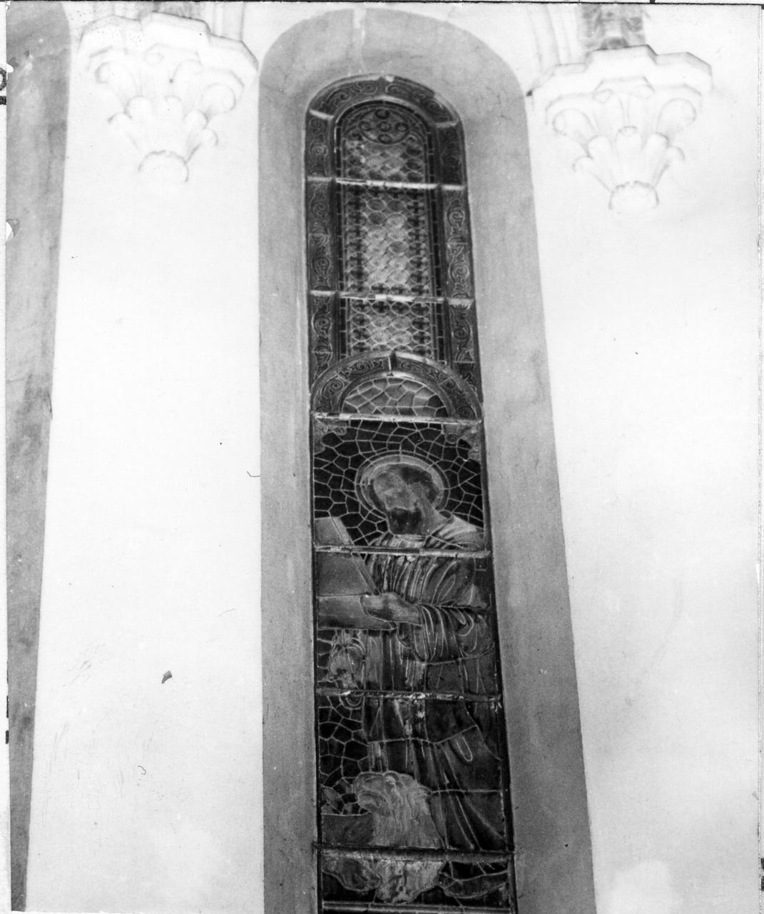 San Marco (vetrata) - bottega modenese (secondo quarto sec. XX)
