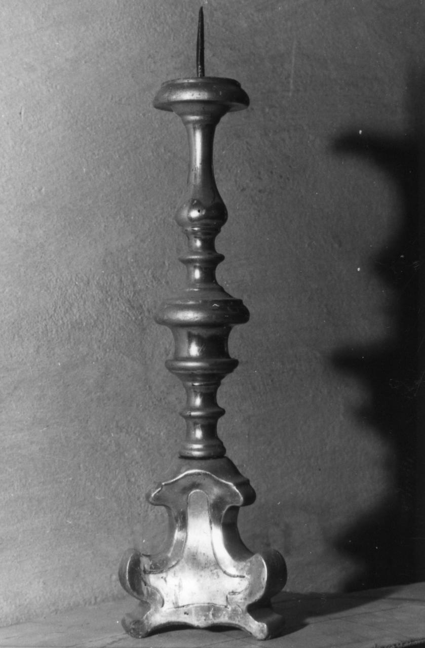 candeliere, serie - bottega modenese (seconda metà sec. XVIII)