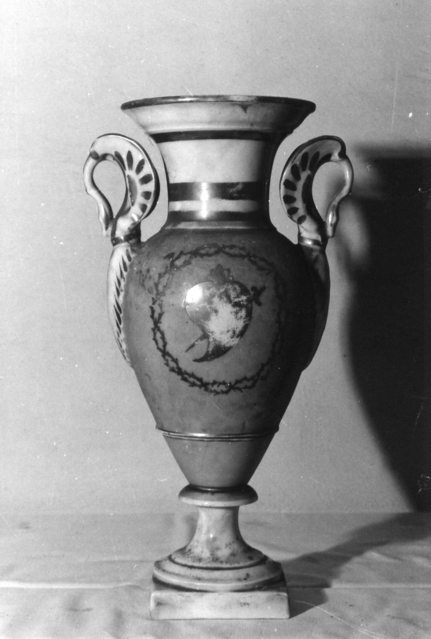 vaso, serie - bottega napoletana (prima metà sec. XIX)