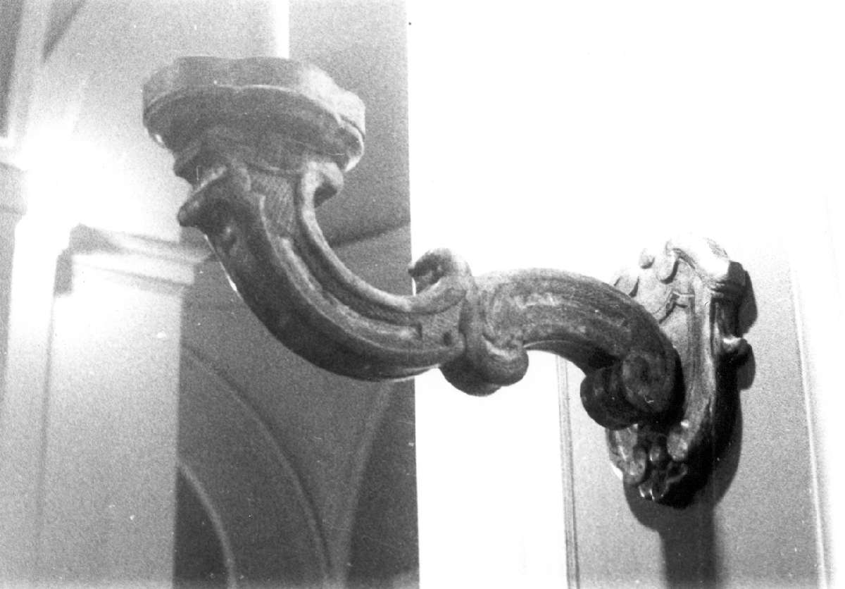candelabro, serie - manifattura modenese (secc. XVIII/ XIX)