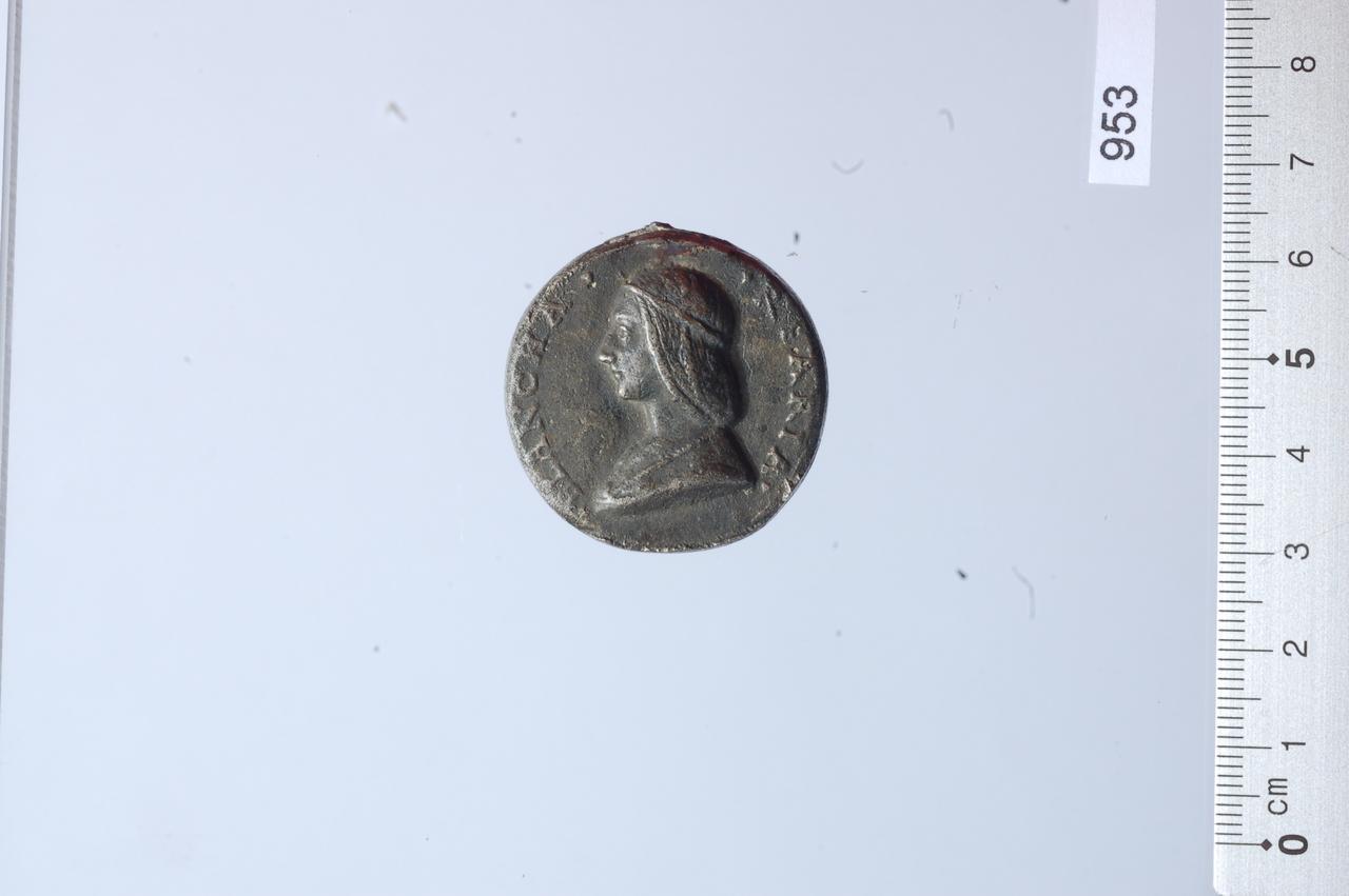 medaglia - produzione italiana (fine sec. XV)