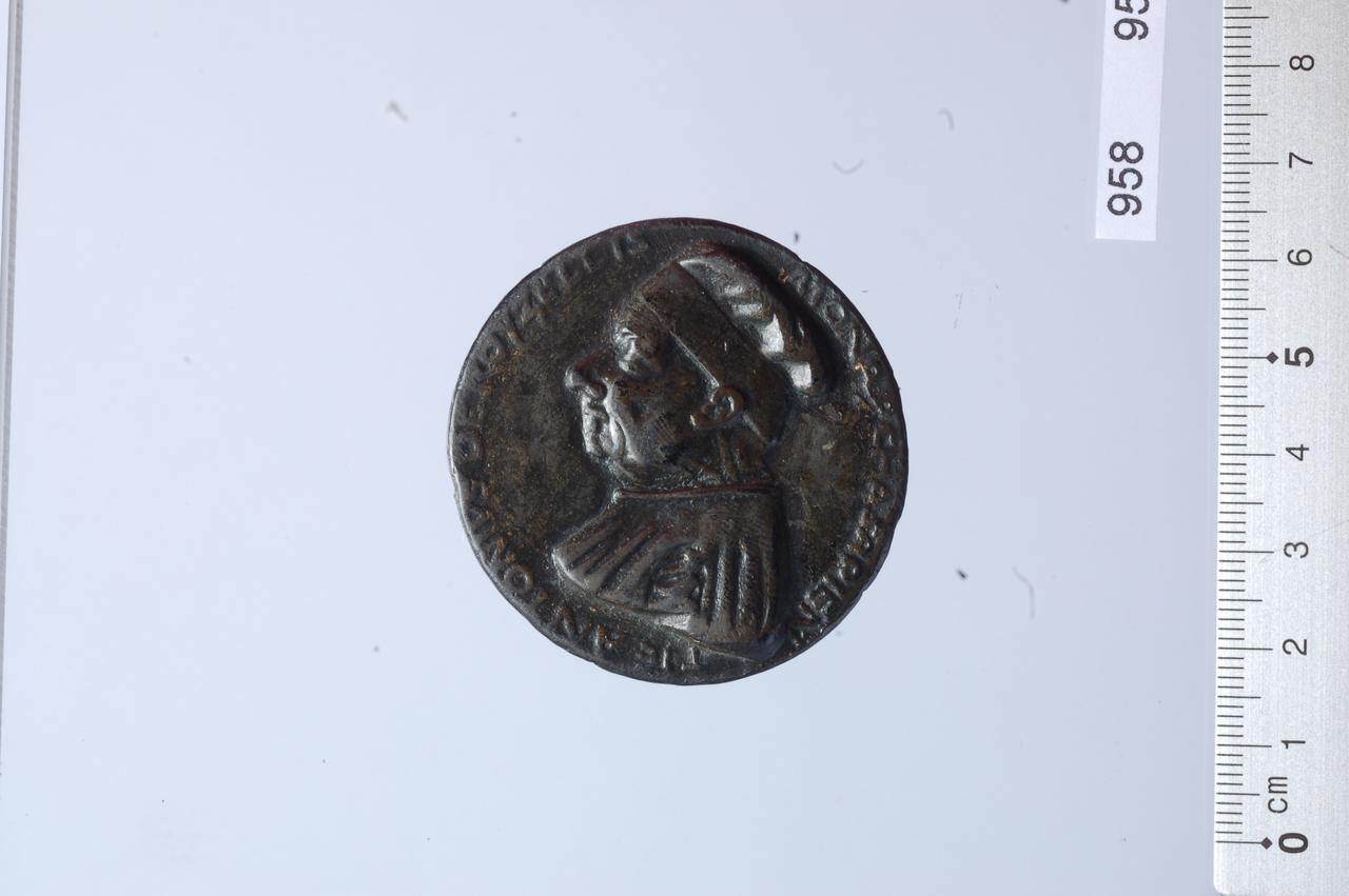 medaglia di Bellano Bartolomeo (metà sec. XV)