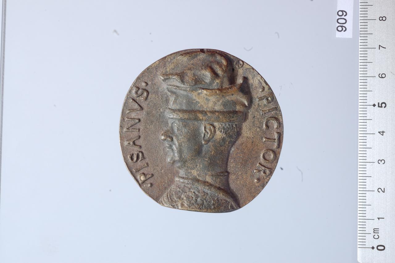 medaglia di Antonio di Puccio Pisano detto Pisanello (bottega) (prima metà sec. XV)