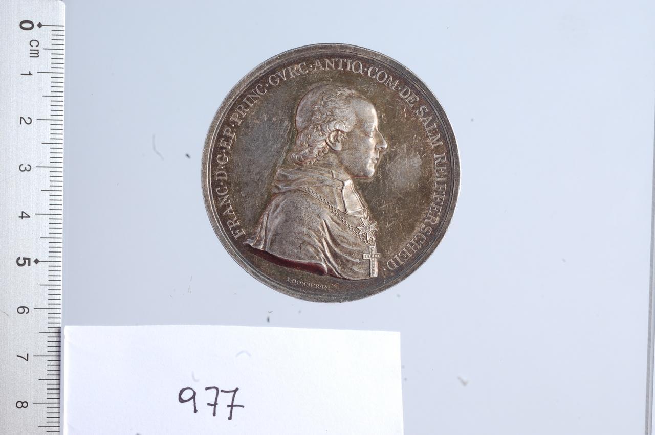 medaglia di Donner Ignazio (sec. XVIII)