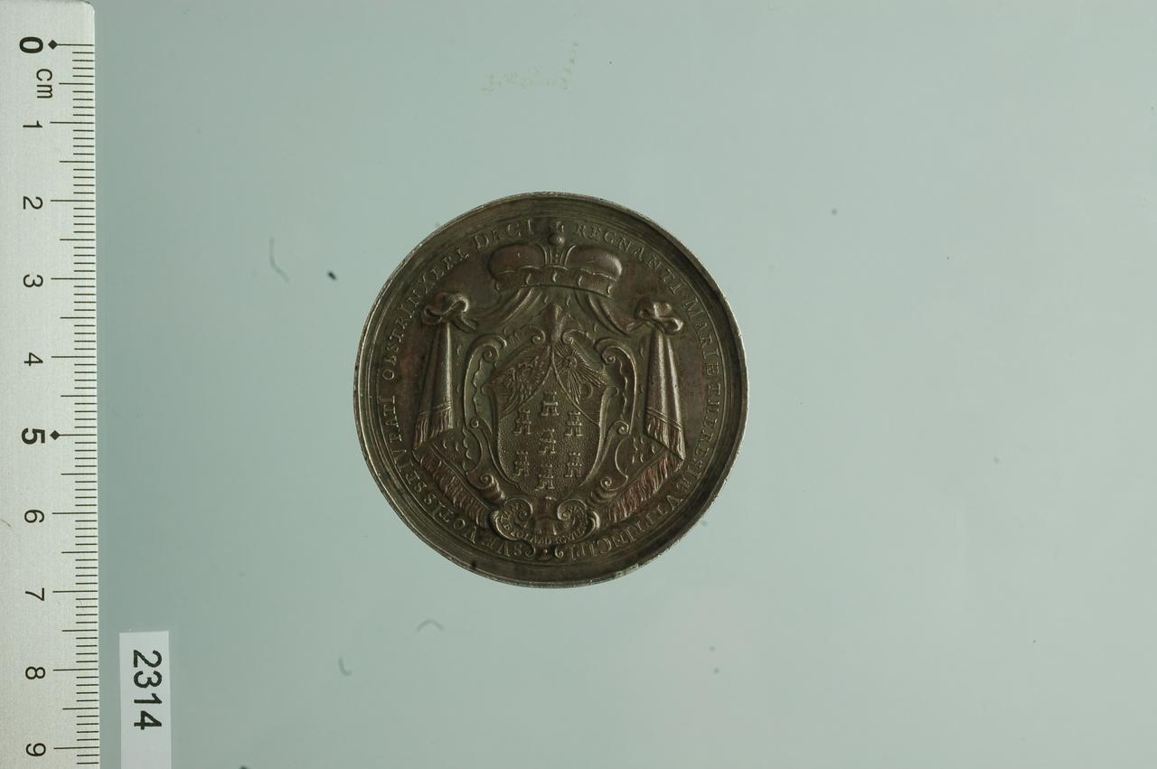 medaglia - produzione italiana (sec. XVIII)