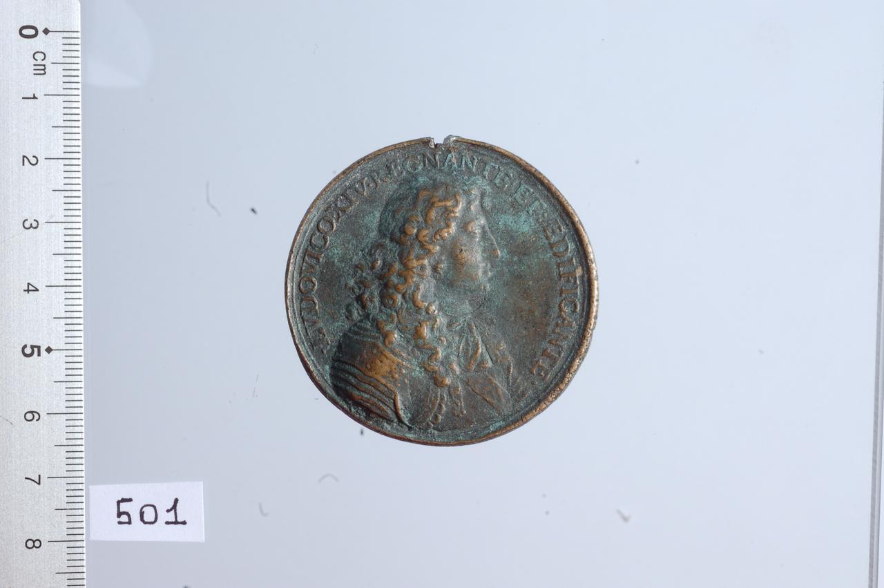medaglia - produzione francese (sec. XVII)