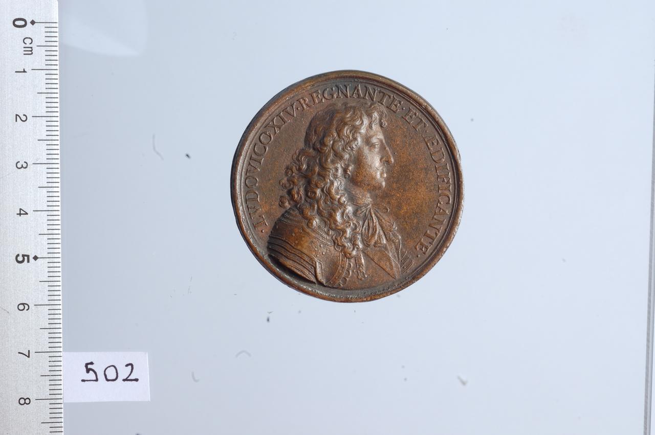 medaglia - produzione francese (sec. XVII)