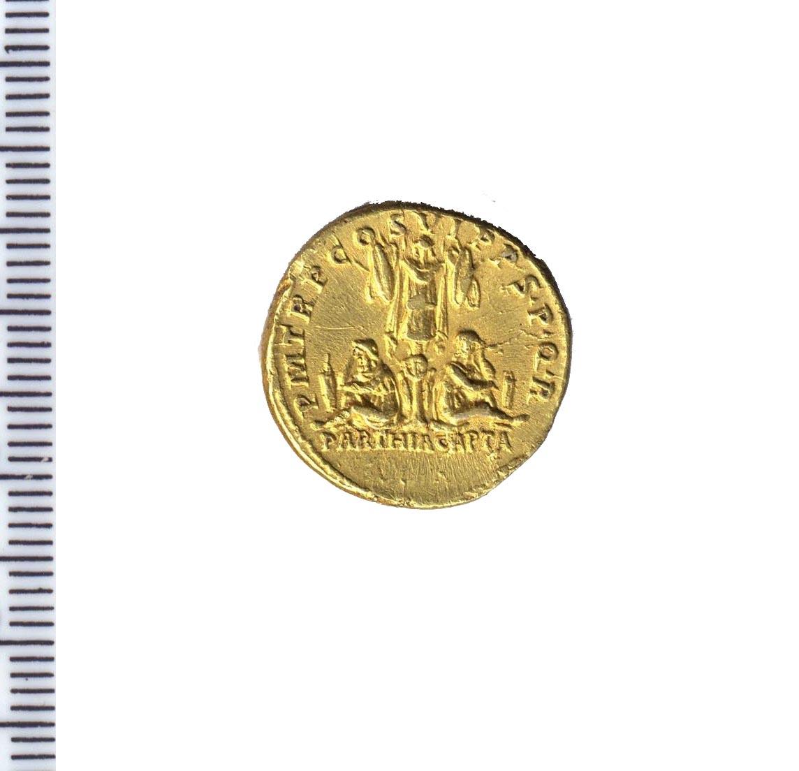 moneta - aureo - produzione romana imperiale (sec. II d.C)