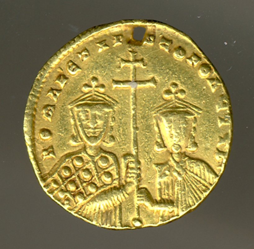moneta - solido - produzione bizantina (sec. X d.C)