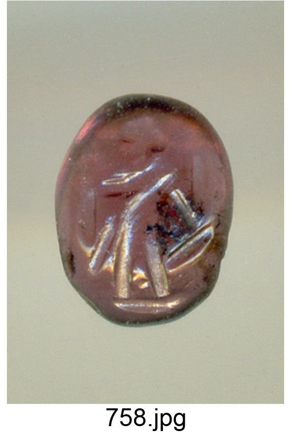 figura maschile nuda (gemma) - bottega Italia settentrionale (secc. XVI/ XVII)