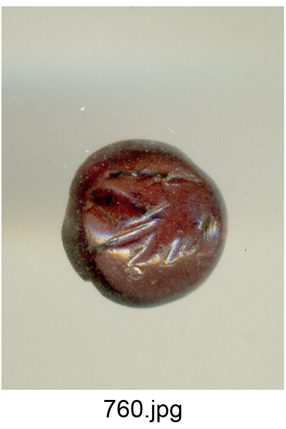 figura maschile (gemma) - bottega Italia settentrionale (secc. XVI/ XVII)