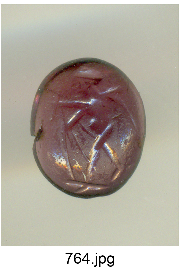 figura maschile nuda (gemma) - bottega Italia settentrionale (secc. XVI/ XVII)