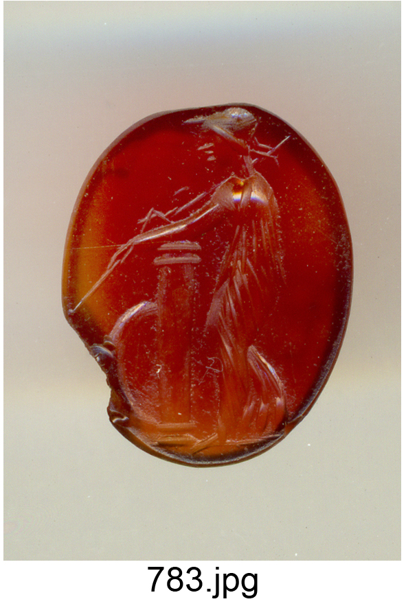 Minerva (gemma) - produzione romana (sec. II)