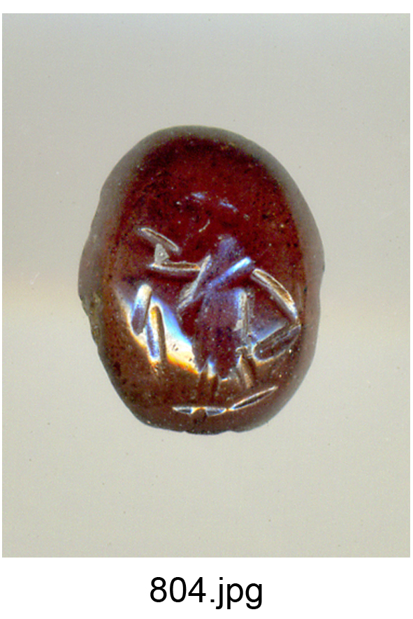 figura maschile (gemma) - bottega Italia settentrionale (secc. XVI/ XVII)