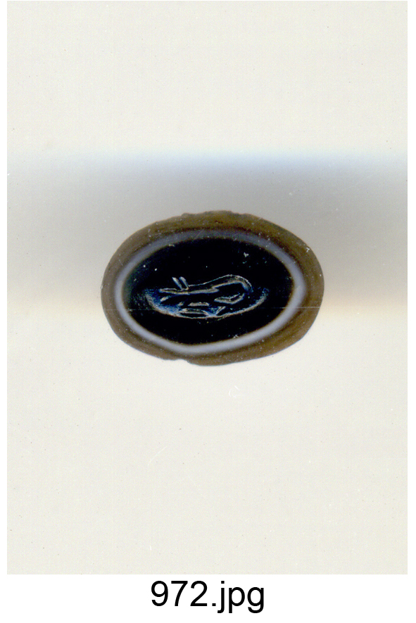 crostaceo (gemma) - produzione romana (secc. II/ III)