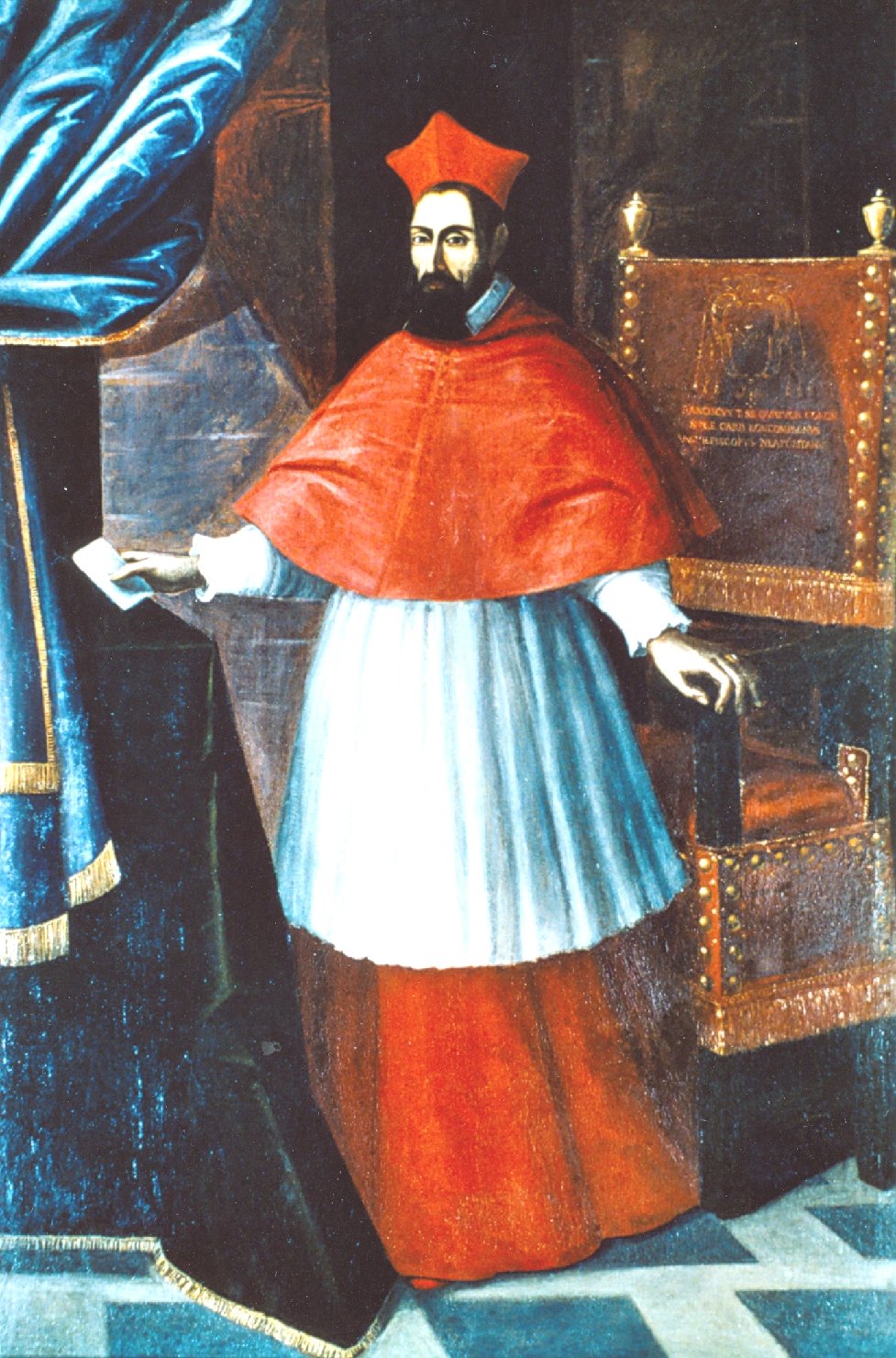 ritratto del cardinale Ugo Boncompagni (dipinto) - ambito emiliano-veneto (sec. XVI)