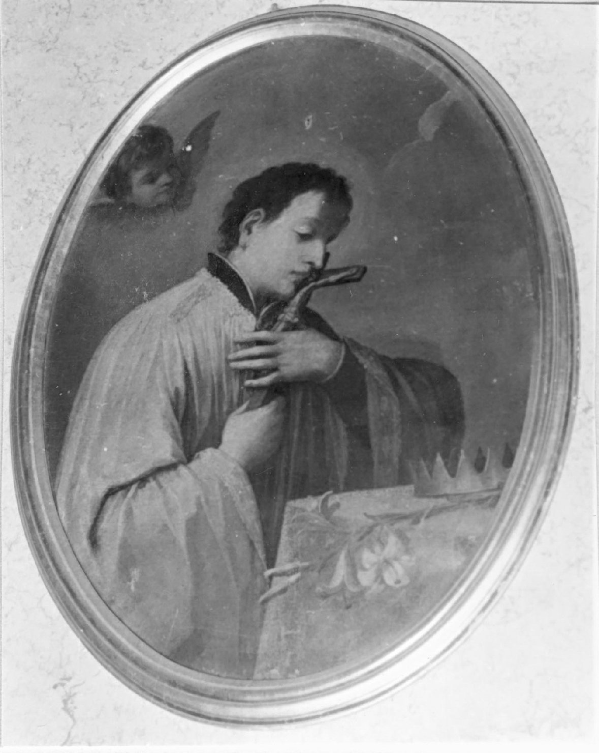 San Luigi Gonzaga (dipinto) di Donnini Girolamo (prima metà sec. XVIII)