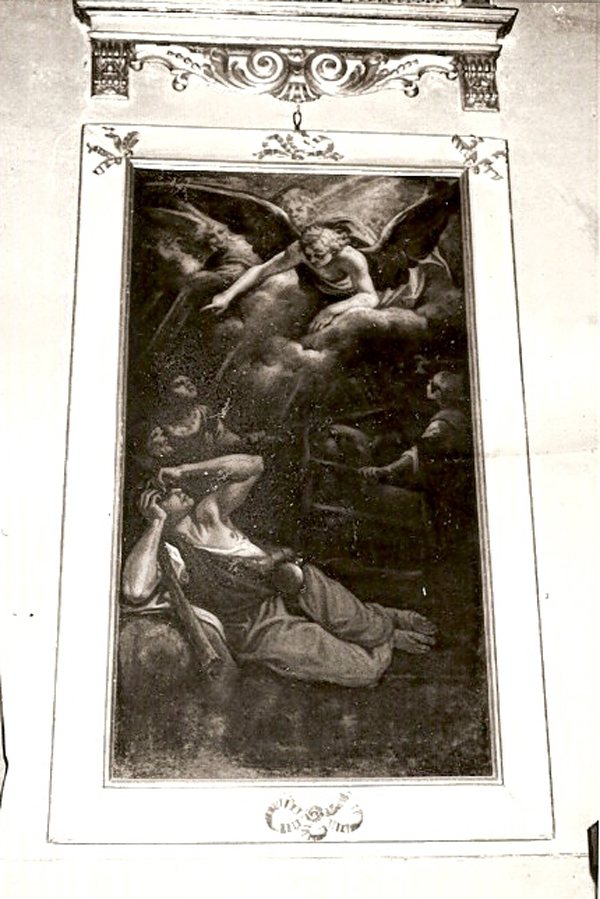 annuncio ai pastori (dipinto) di Garbieri Lorenzo (sec. XVII)