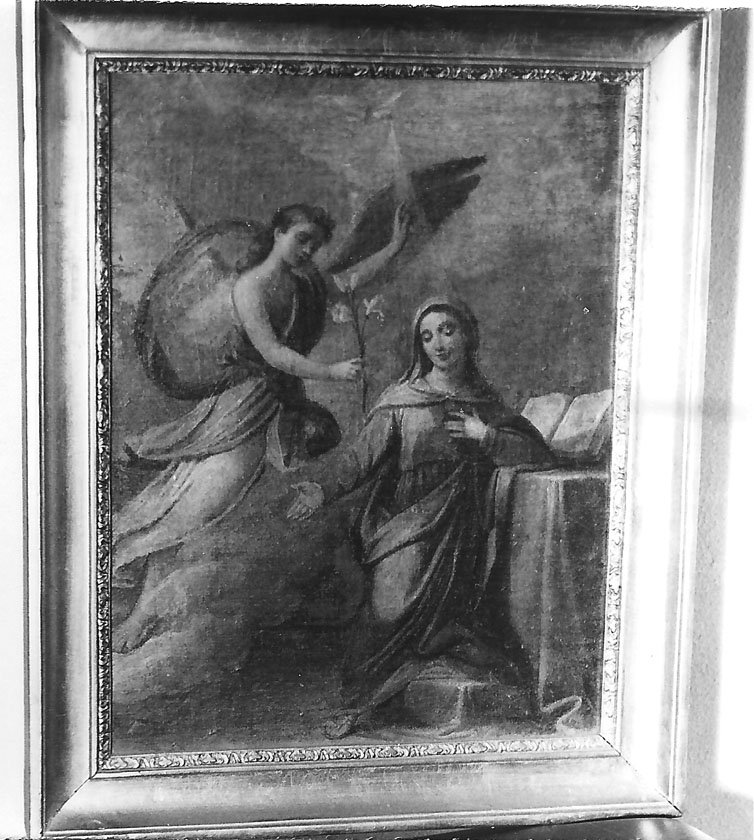 annunciazione (dipinto) di Manzini Luigi (sec. XIX)