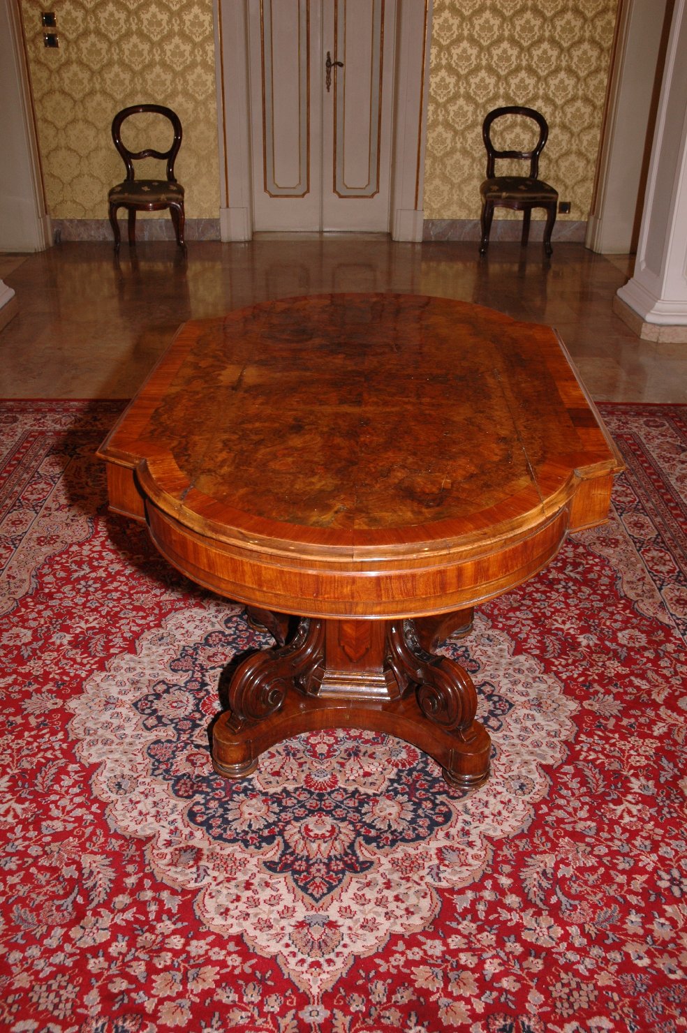 tavolo - bottega italiana (fine sec. XIX)