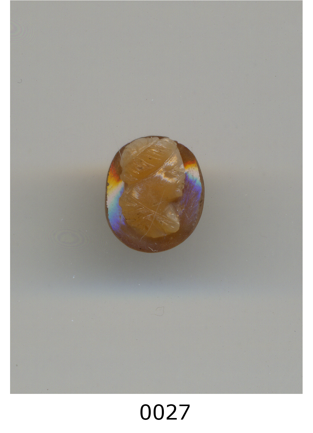 busto femminile (cammeo) - produzione romana (sec. II)