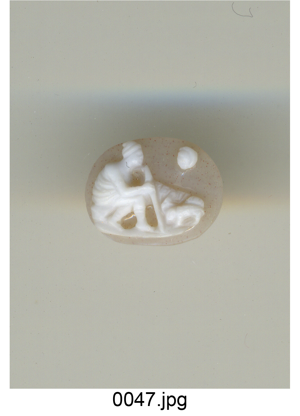 pastore con gregge (cammeo) - bottega Italia settentrionale (fine sec. XVI)