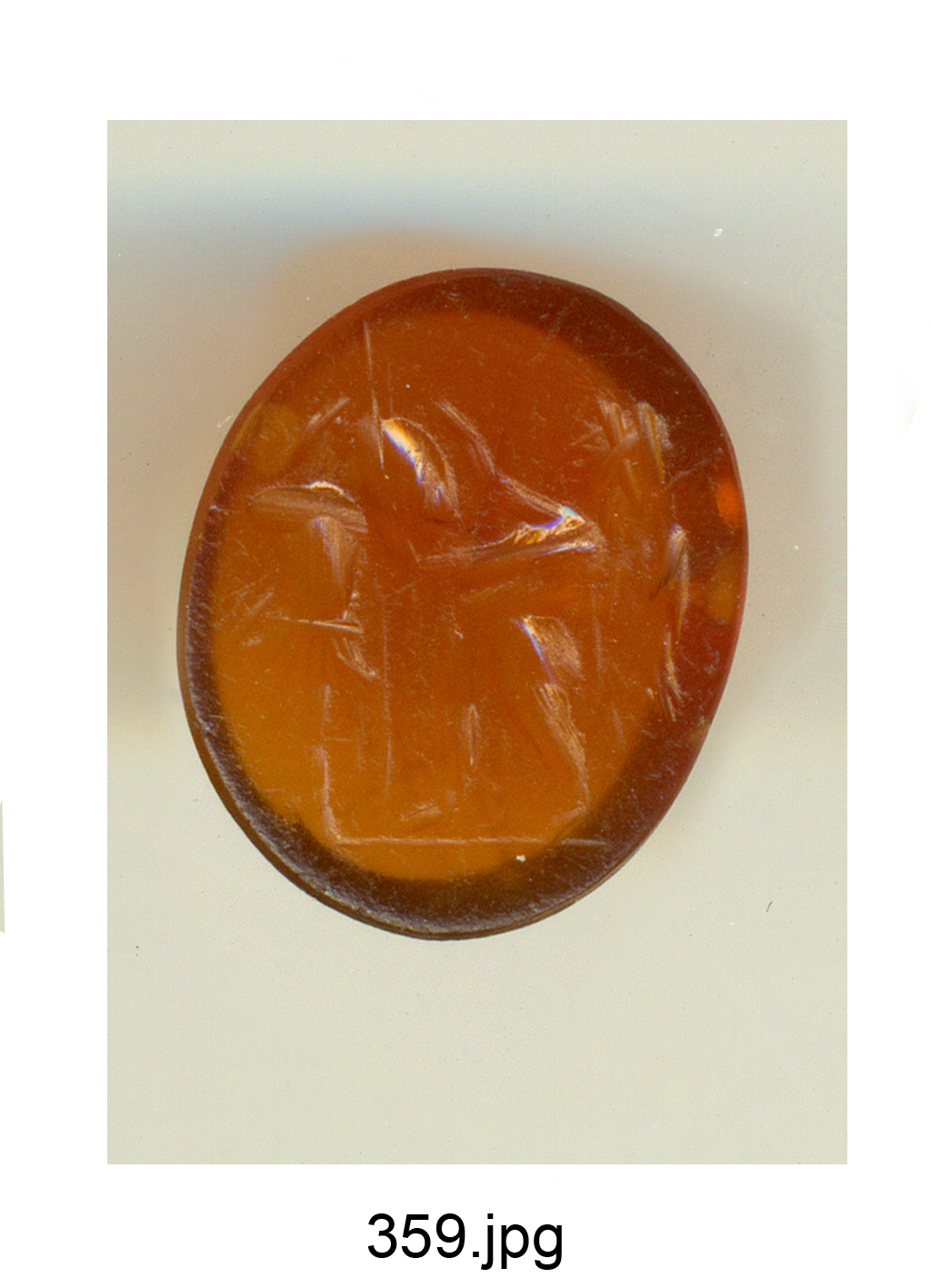 Amorino con trofeo (gemma) - produzione romana (secc. II/ III)