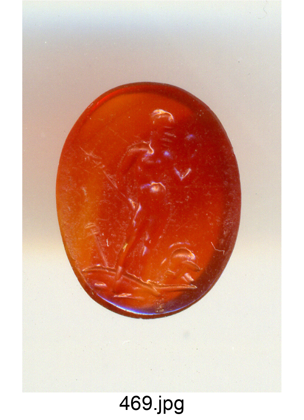 guerriero (gemma) - produzione italiana (secc. XVI/ XVII)