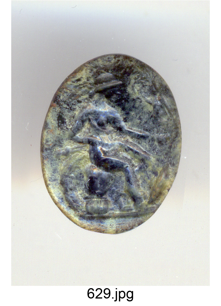 Roma seduta con Vittoria (gemma) - produzione romana (secc. II/ III)