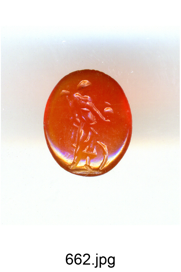 figura femminile (gemma) - produzione italiana (secc. XVI/ XVIII)