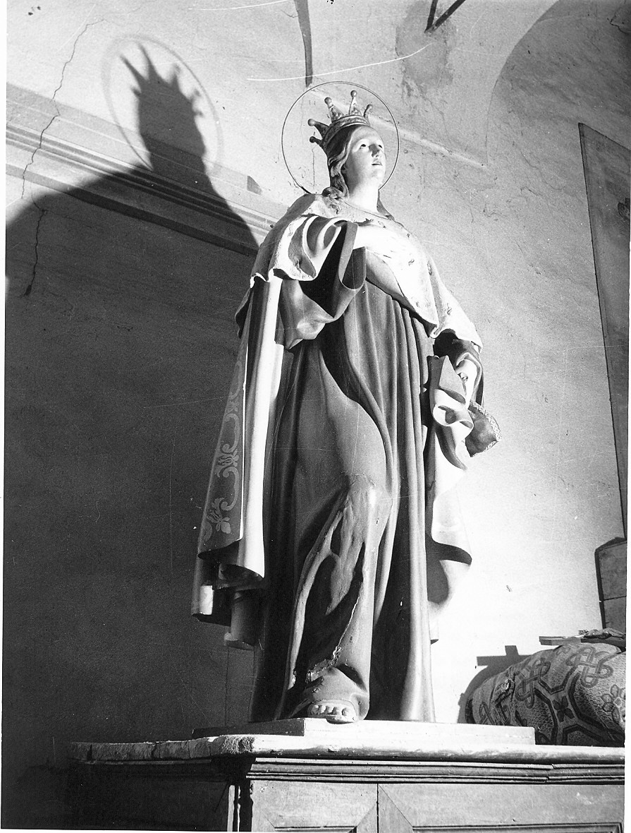 Santa Elisabetta d'Ungheria (scultura) - ambito parmense (?) (sec. XIX)