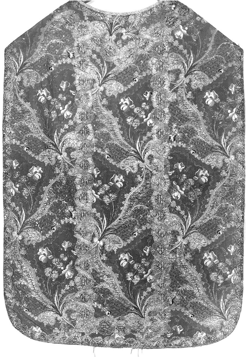 paramento liturgico, insieme - manifattura francese (?) (terzo quarto sec. XVIII)