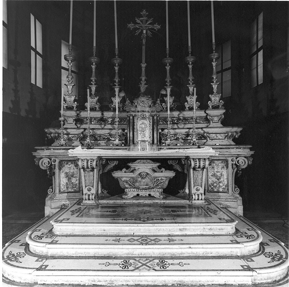 altare maggiore di Brianti Antonio, Albertolli Giocondo (sec. XVIII)