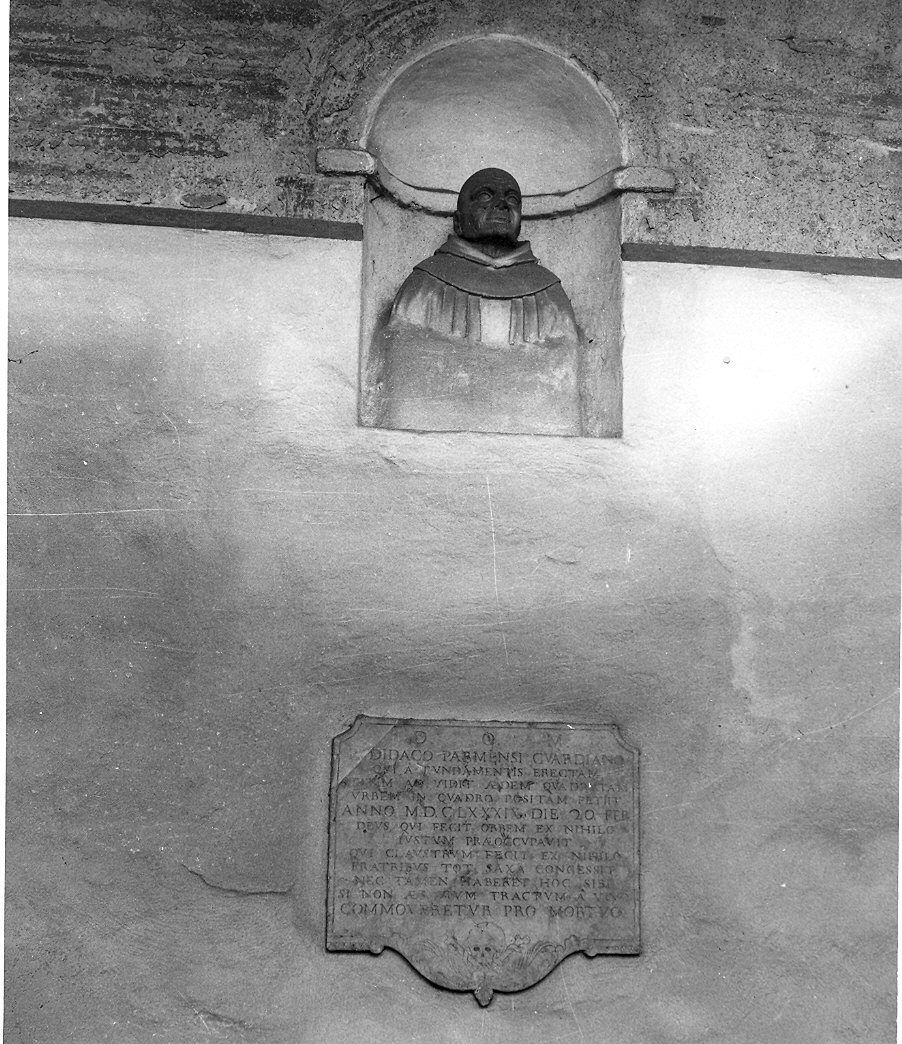 Padre Diego da Parma (busto) - ambito parmense (sec. XVII)