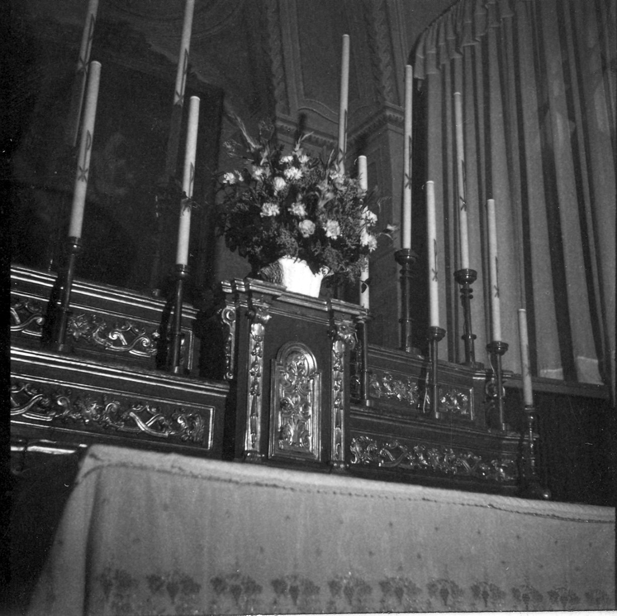 altare maggiore - ambito parmense (seconda metà sec. XVIII)