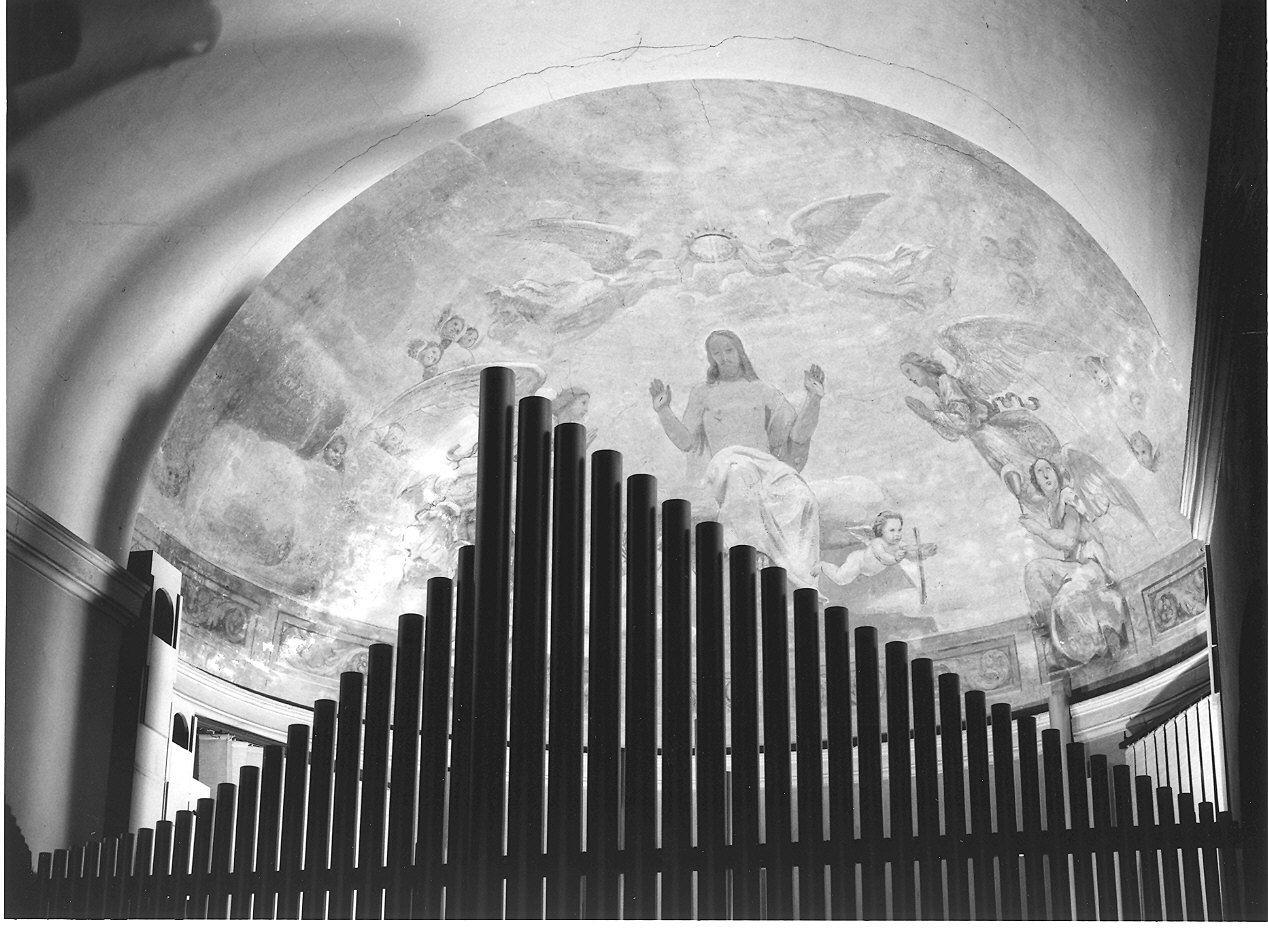 Cristo in gloria (dipinto) di Barilli Latino (sec. XX)