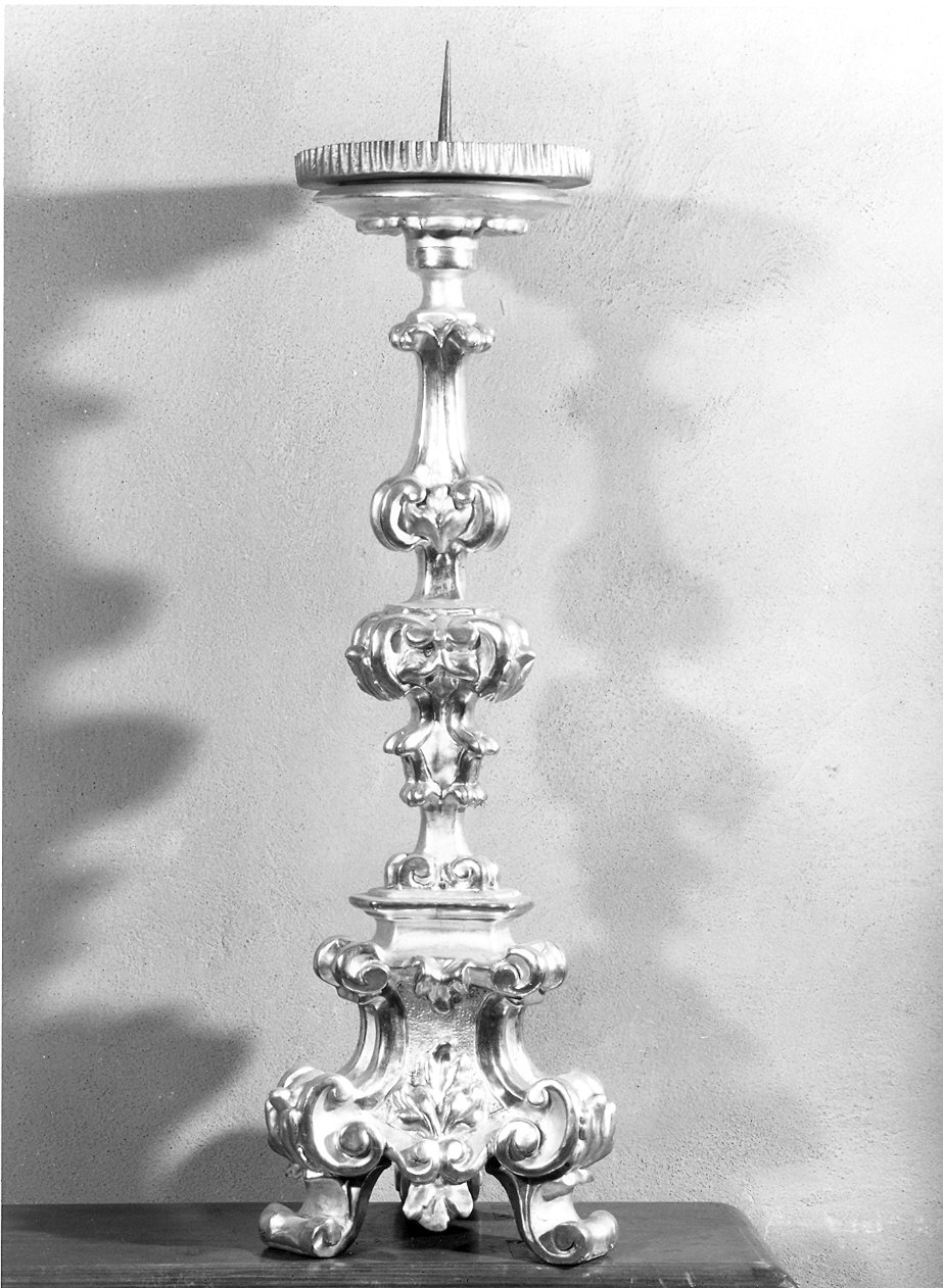 candeliere, serie - ambito parmense (seconda metà sec. XVIII)