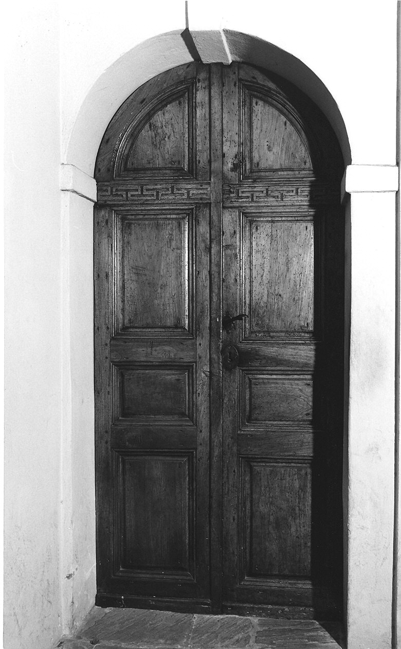 porta - a due battenti - ambito parmense (inizio sec. XIX)