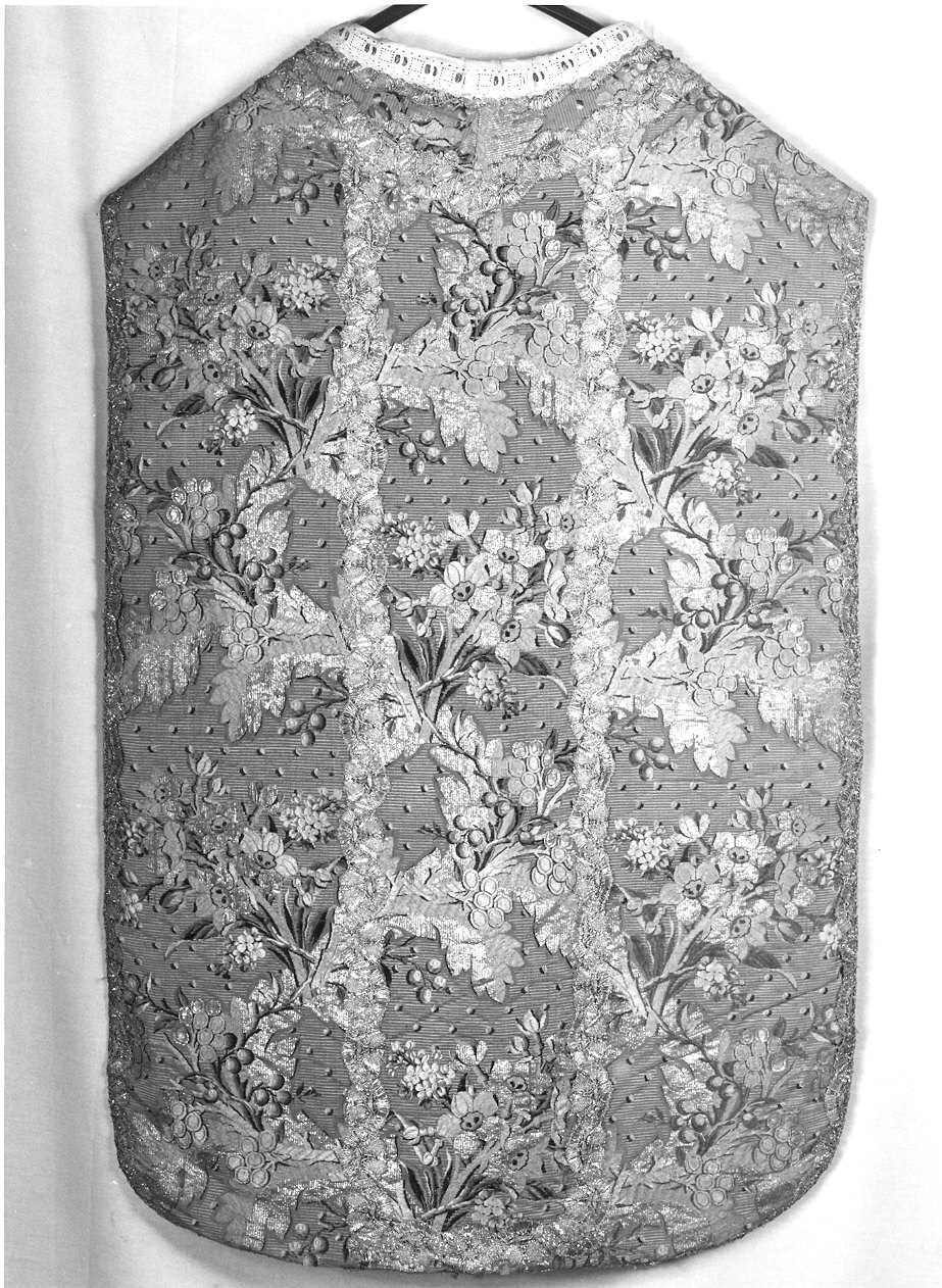 paramento liturgico, insieme - manifattura italiana (terzo quarto sec. XVIII)