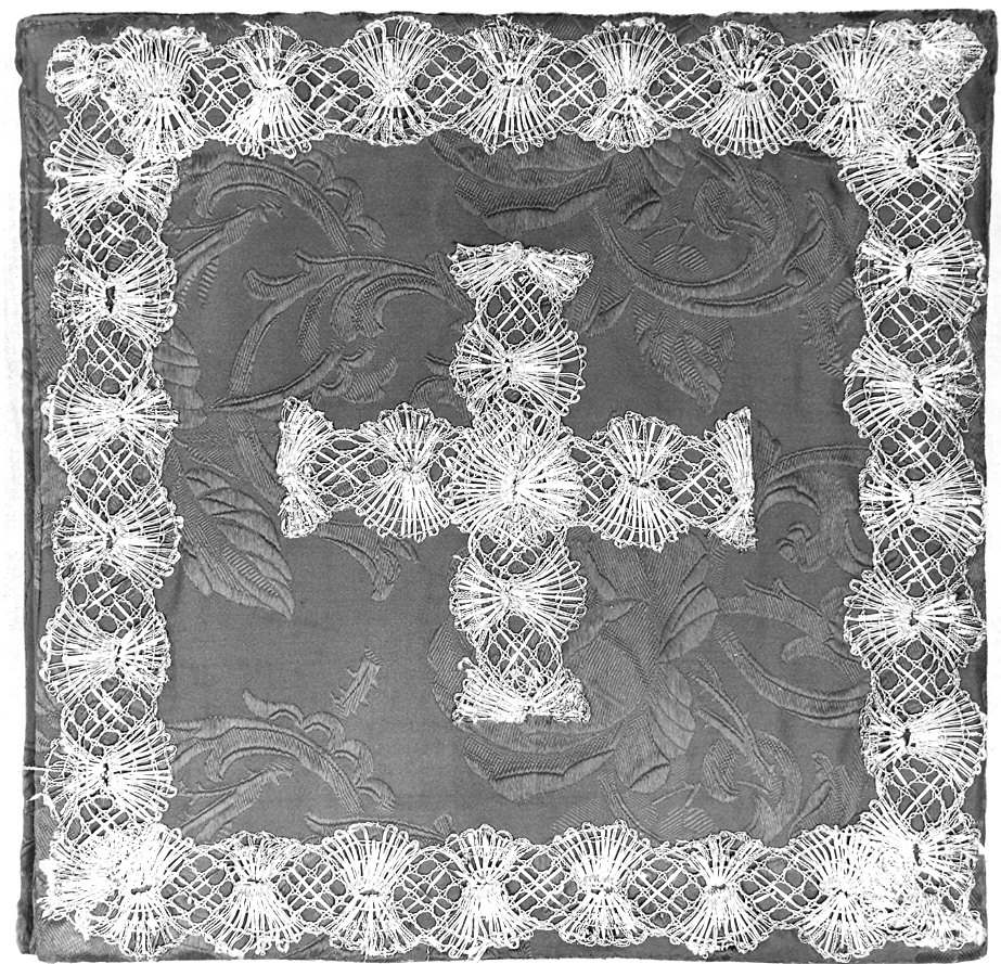 borsa del corporale - manifattura parmense (prima metà sec. XX)