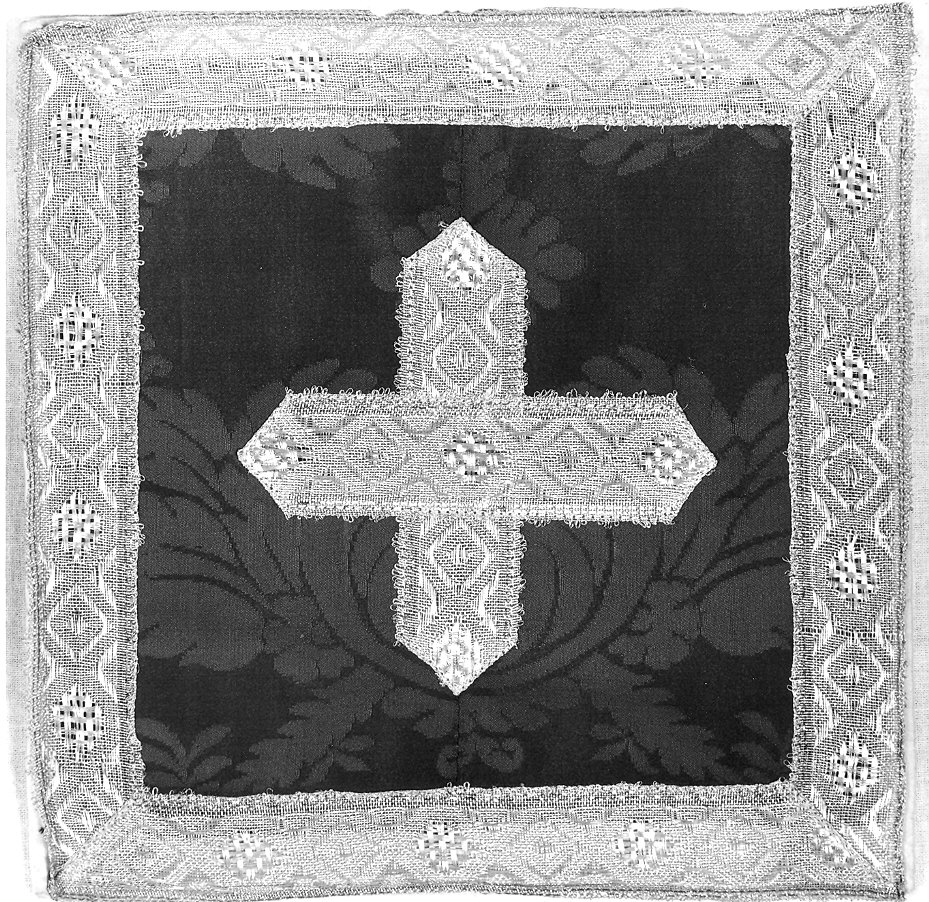 borsa del corporale - manifattura parmense (fine sec. XIX)