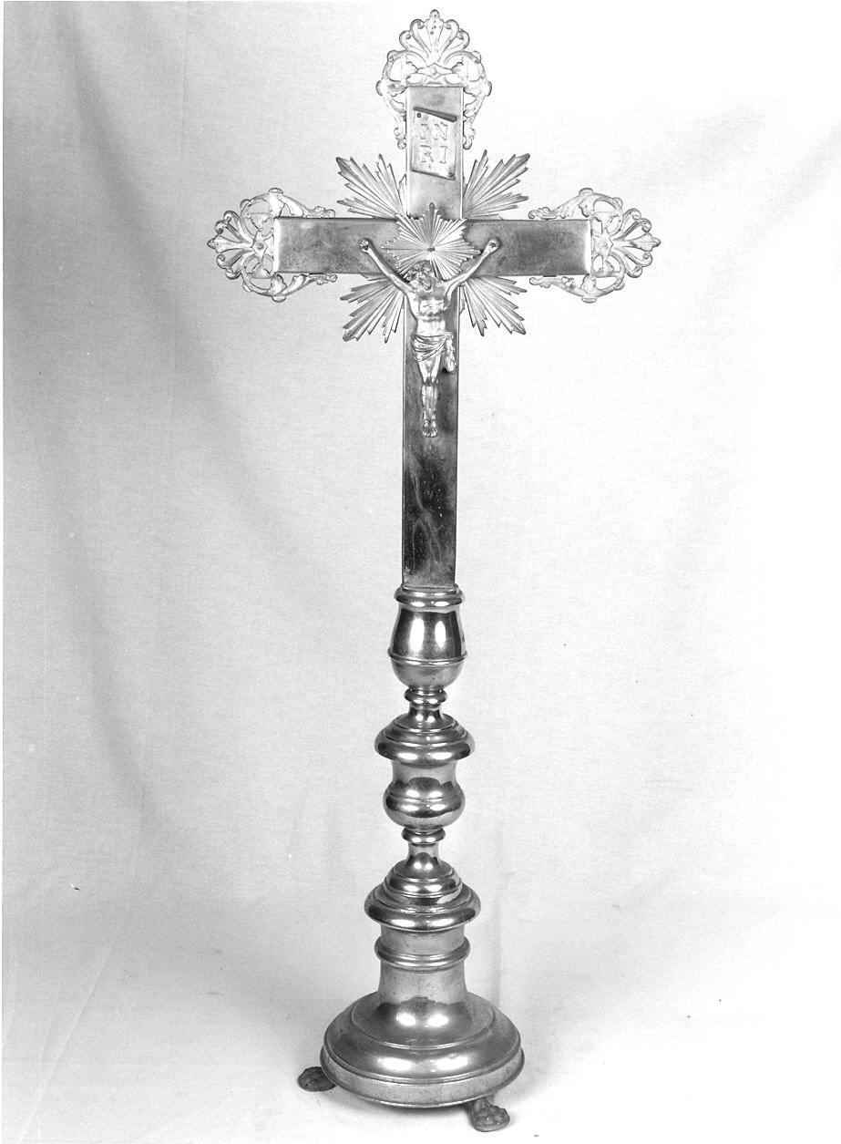 croce d'altare - ambito parmense (fine sec. XIX)