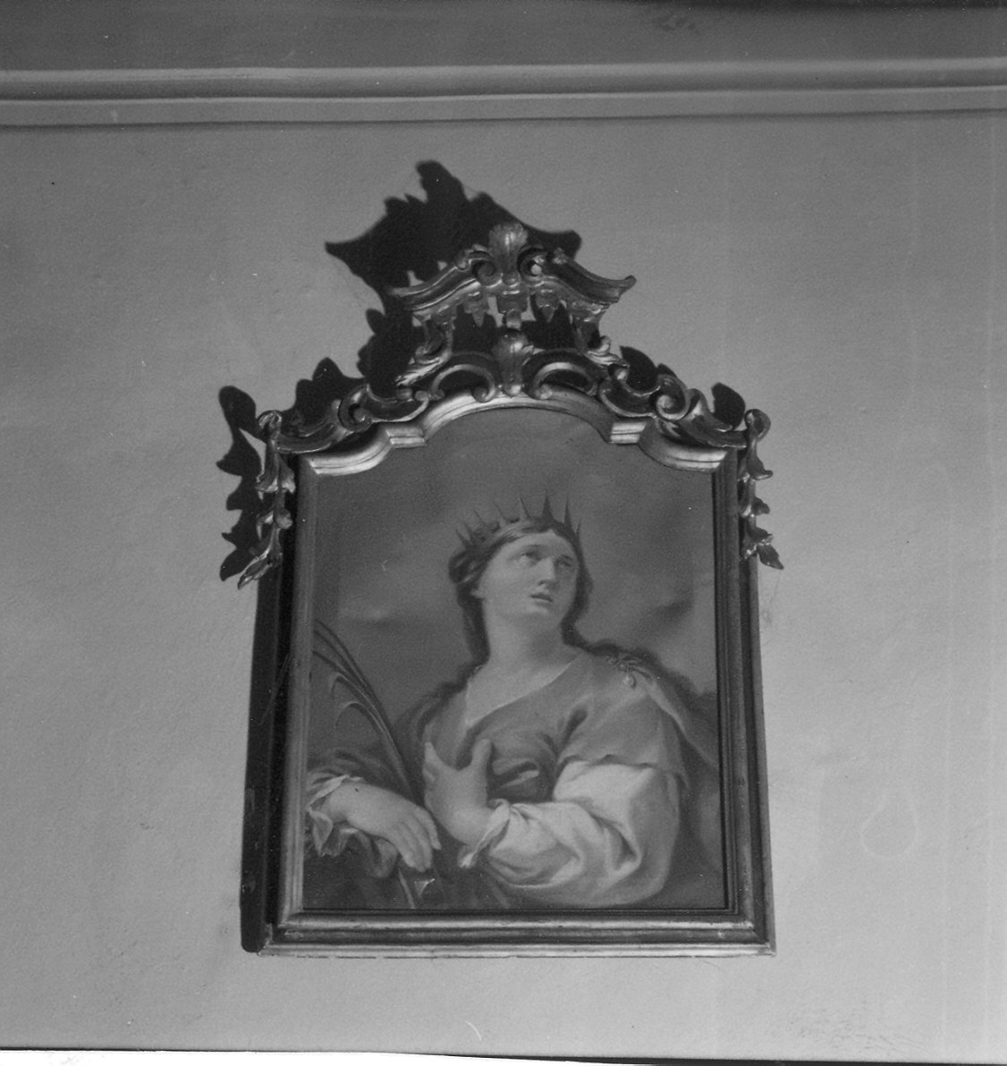 Santa Caterina (dipinto) di Bresciani Antonio (sec. XVIII)