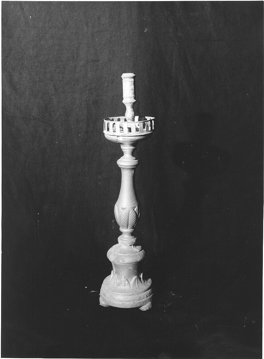 candeliere, serie - ambito parmense (seconda metà sec. XVIII)