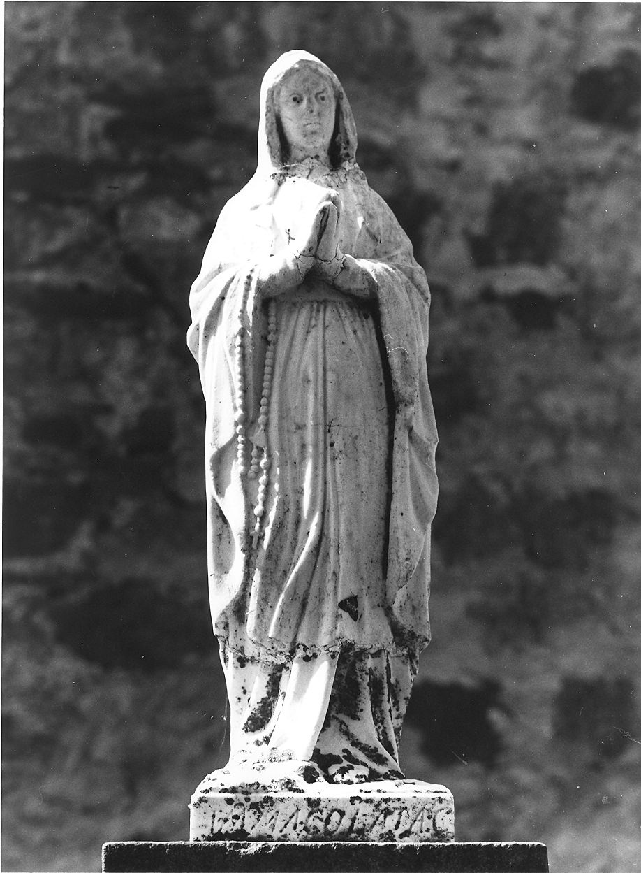Immacolata Concezione (statuetta devozionale) - ambito carrarese (sec. XX)